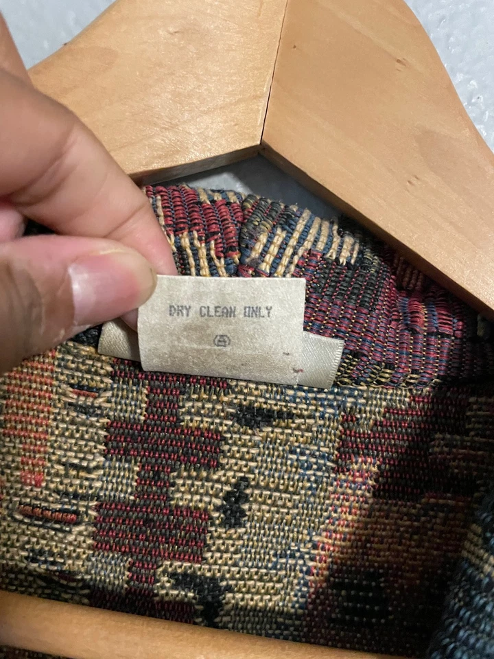 Chaqueta Vintage Sunbelt Mujer Mediana Suroeste Blazer Azteca EE. UU. 90s Foto 4 de 4