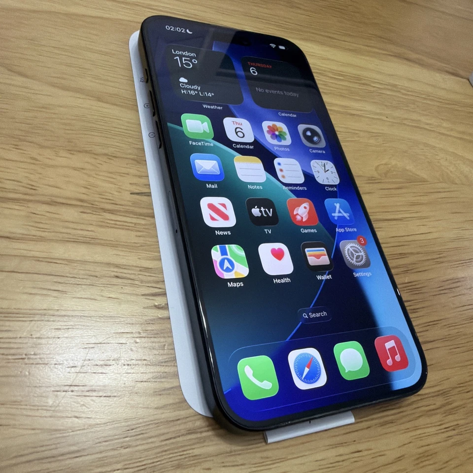 Boxed Apple iPhone 15 Pro Max - 512GB - Blue Titanium -  87% Battery Health   - Image 2 of 4