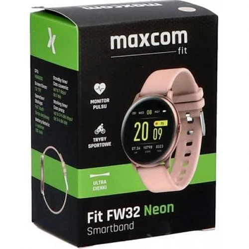 Maxcom Reloj conectado FW32 IP67 con pulsómetro y monitor del sueño, Rosa - Imagen 5 de 5