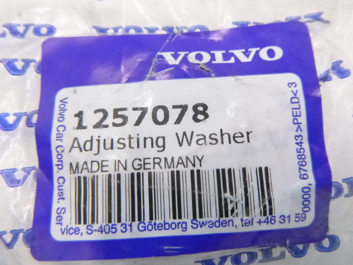 Genuine OEM Volvo Adjusting Washer Cylinder Head 1257078 For 940