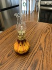 VINTAGE ANTHROPOMORPHIC MINI PUMPKIN OIL LAMP NEVER USED — photo 1