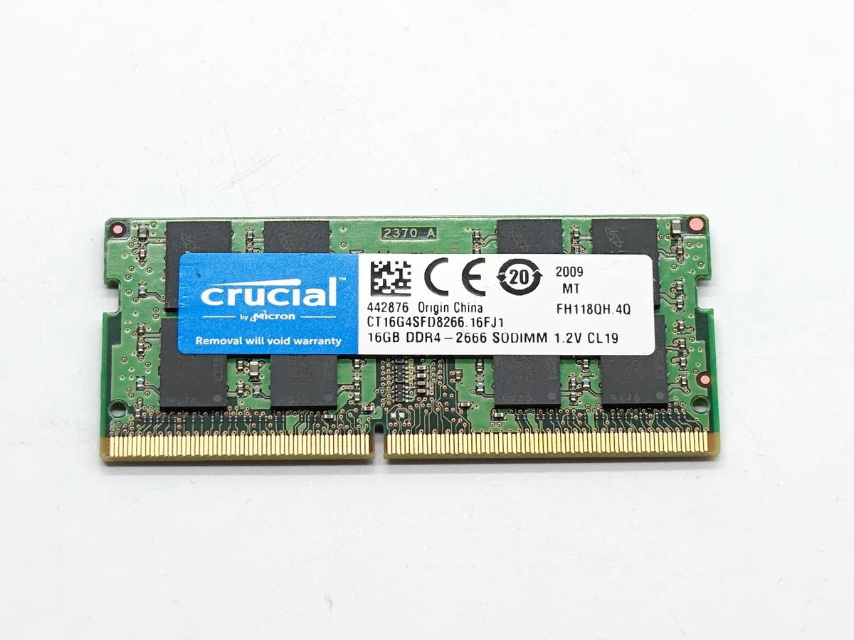 Crucial SO-DIMM 16 GB Computer Memory (RAM) for sale | eBay