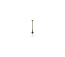 Kichler 52725CPZ Madden Pendant, 1-Light 75 Total Watts, Champagne Bronze