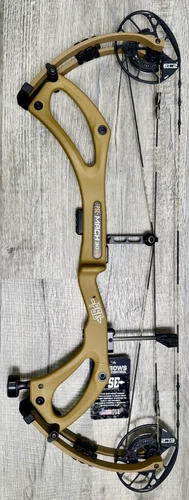 PSE Mach 30 EC2 80LB Clay Brown Carbon Hunting Bow Right Hand New