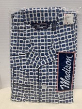 Vtg Men s Flannel Pajamas Unused In Original Packaging Madison Cotton Size M