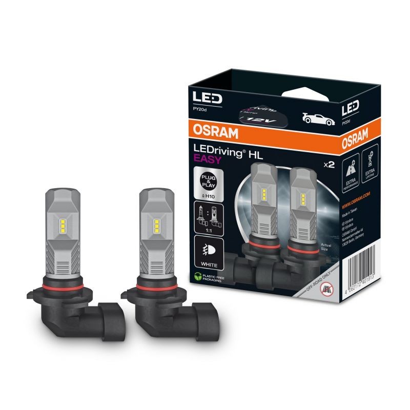 Ampoules H10 LEDriving HL EASY Osram 9145DWESY-2HB pour phares auto