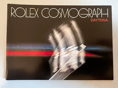vintage Rolex Booklet Cosmograph Daytona 1982 in great condition / Top Zustand