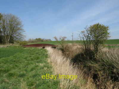 Photo 6x4 River Skerne near Sedgefield Barely visible through the undergr c2019