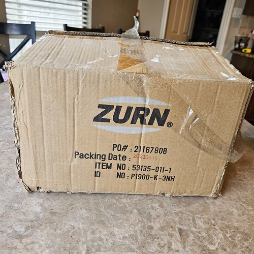 Zurn 12x12x8 Cast Iron 3" Deep Floor Sink Drain P1900-K-3NH 53135-011 - Picture 16 of 17