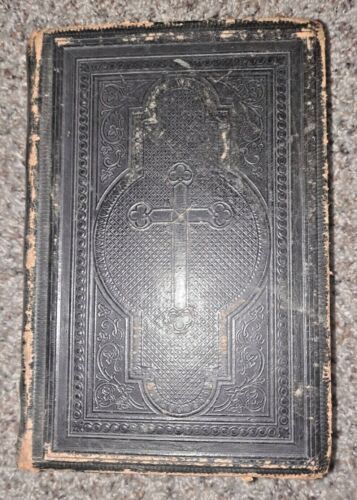 Thick Antique 1739 GERMAN BIBLE Martin Luther