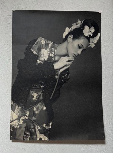 CHANEL 2012 LITTLE BLACK JACKET POSTER " KIKO MIZUHARA " BY KARL LAGERFELD - Picture 9 of 9
