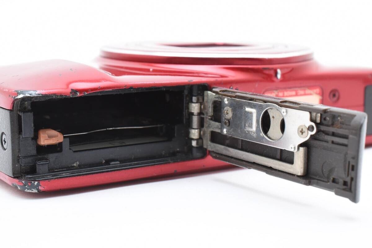 Canon PowerShot SX600 HS Red Digital Camera 16.0MP Junk From Japan