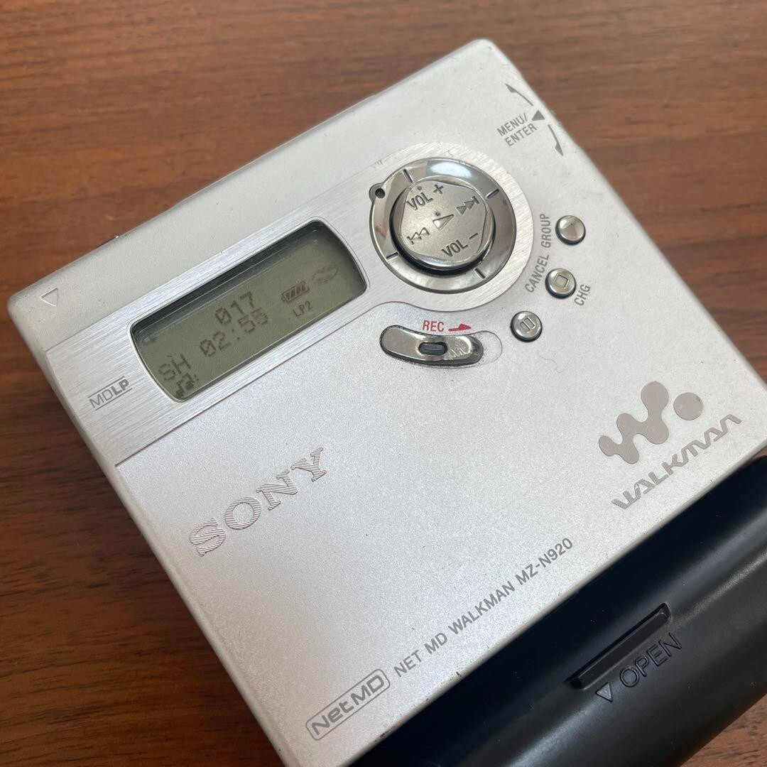 【レア✨】SONY MD WALKMAN MZ-N920 MDRECORDER SONY MZ-N920 Portable MD Recorder NET MD WALKMAN | eBay