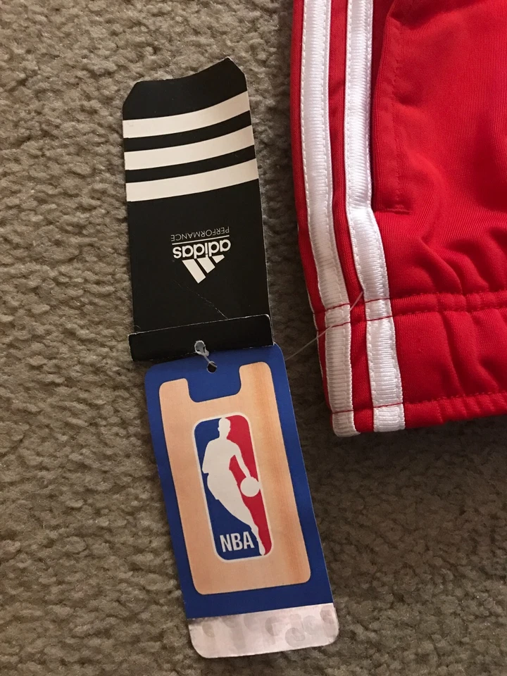 PANTALONES DEPORTIVOS PHILADELPHIA 76ERS SIXERS ADIDAS NBA Niños Pequeños 5/6 Nuevos con Etiquetas $30 Foto 3 de 3