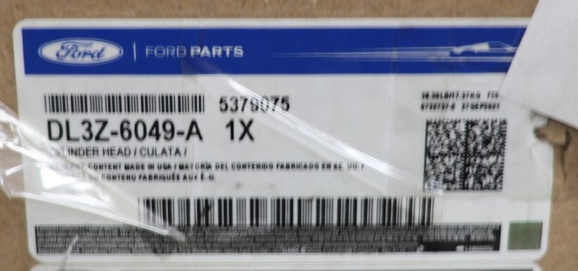 デランジェ NEW OEM Ford Engine Cylinder Head Right DL3Z-6049-A Ford