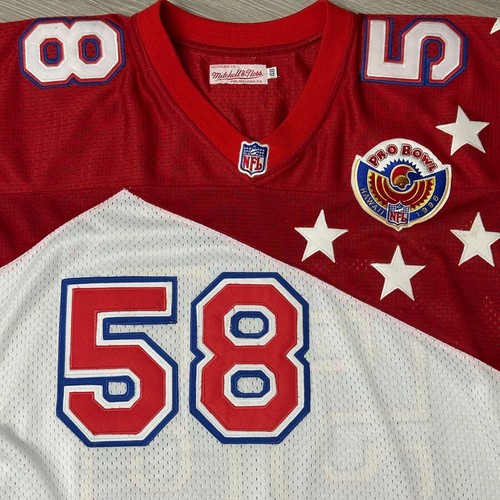 Authentic DERRICK THOMAS 1996 Pro Bowl Mitchell & Ness Jersey 48 Chiefs USA - Picture 3 of 13