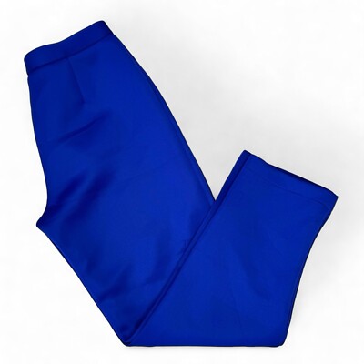 Especially Yours ESY Studio EY Womens Blue Side Zip Scuba Pants Size XL