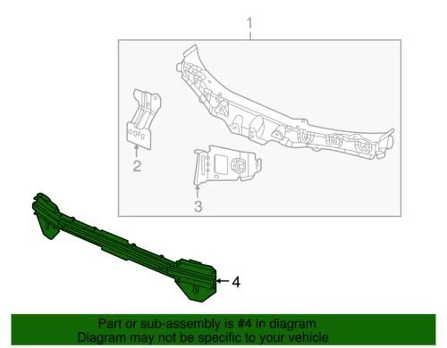 Genuíno GM 2003-2007 Saturn Ion 1 2 3 Red Line L4 - Barra de amarração inferior a gás 22685988 - Imagem 2 de 2