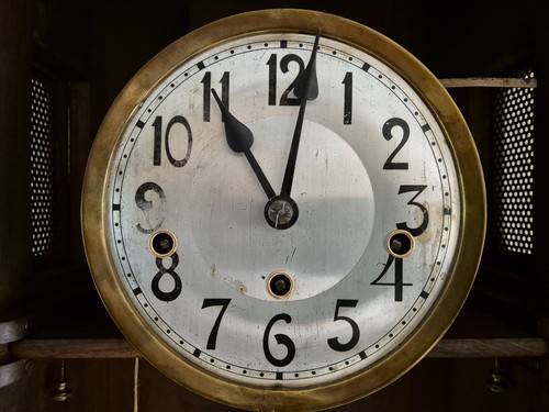 Reloj de pared con campana de Westminster alemán Watchfabrik Wilhelm Müller & Co (0624) - Imagen 14 de 18
