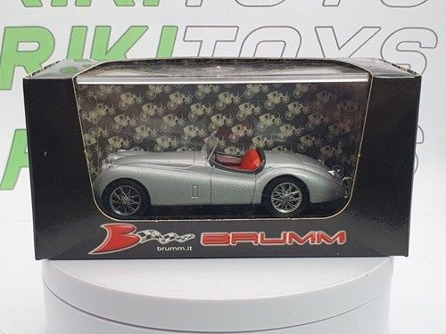 Jaguar XK 120 Spider Brumm 1/43 Argento 1948