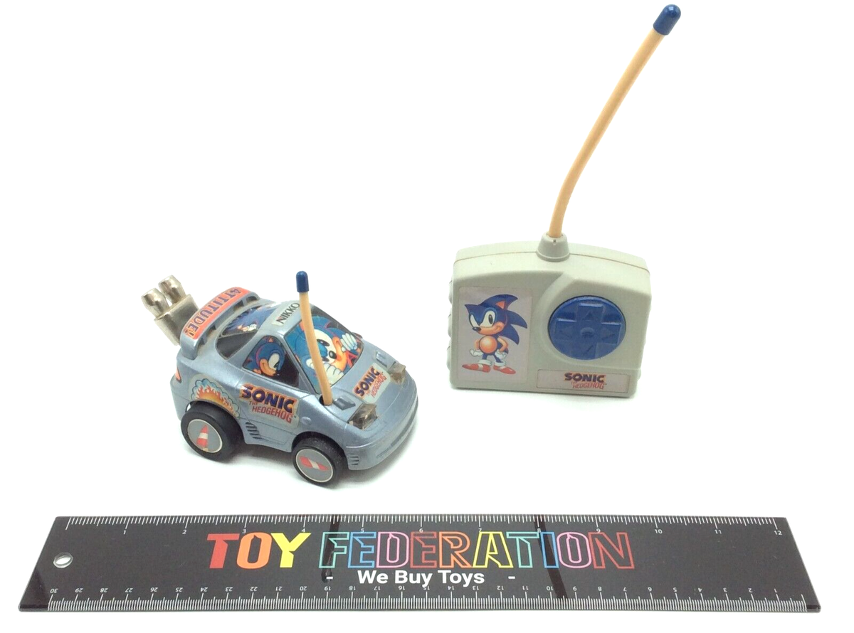 Sega Nikko Sonic The Hedgehog RC Car W/ Remote -AS-IS- | eBay