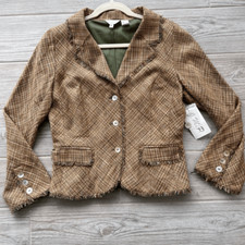 J.M.P Woman Two Piece Silk Blend Suit Size XL