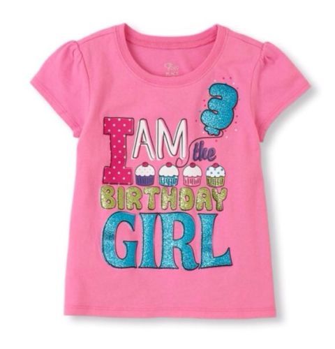 ~NEU~ 3. GEBURTSTAG 3 Jahre Baby Mädchen Cupcake PRINZESSIN Shirts 3T 4T Geschenk! SÜSS - Bild 4 von 24
