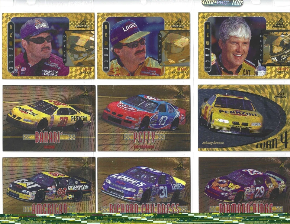 1997 Pinnacle TROPHY COLLECTION PARALLEL #89 Dale Jarrett/Car--ONE CARD ONLY! - Image 4 of 4
