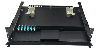 12 Fiber 1RU Rack Mount FDP Patch Only w/ 6 LC/OM3 Duplex Adapters | eBay