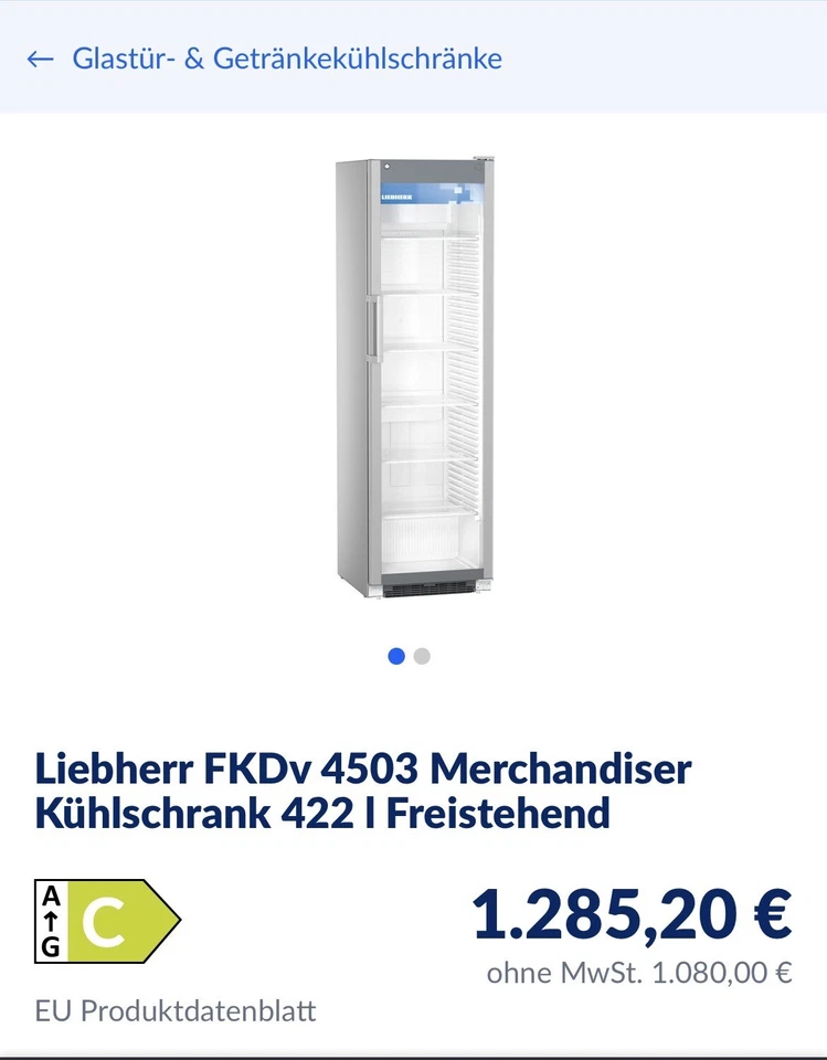 gefrierschrank liebherr gebraucht
