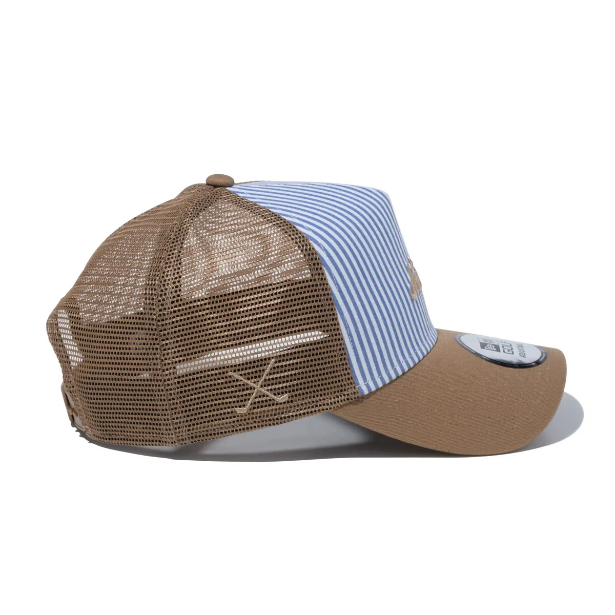 【New Era】★GOLF CAP★9FORTY A-FRAME L BOX LOGO TRUCKER 9FORTY Golf A-Frame Trucker Paper Box Logo Black Snapback