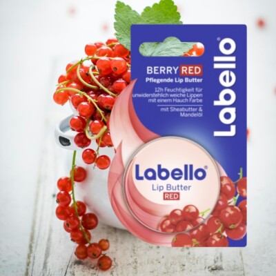 Labello Lippenpflege Lip Butter Berry Red 16,7 g 19 ml Neu
