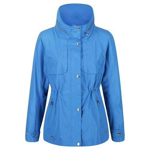 REGATTA NARELLE LADIES WATERPROOF JACKET STRONG BLUE SIZES 10 & 12 eBay