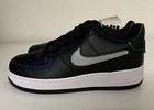 Nike Air Force AF1/1 GS Black Silver Youth Sz 6.5Y/ Women’s Sz 8 DH7341-001 NEW!