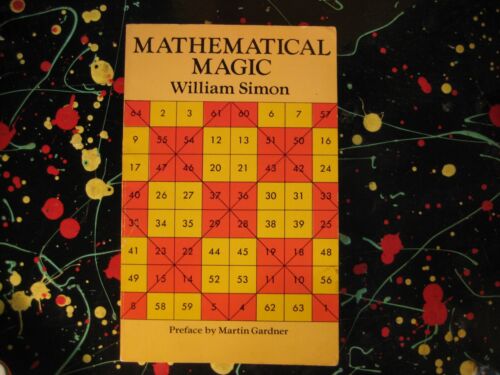 Mathematical Magic math puzzles William Simon Dover Paperback reprint TPB Book - Picture 1 of 3