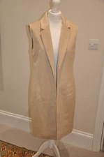Louise Kennedy Sleeveless Coat Size M