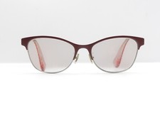 COACH HC5111 WOMEN'S CAT EYE FULL RIM EYEGLASS FRAMES RED 53-17-140 USED 