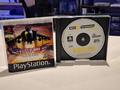 Jeu Sony Playstation 1 Eagle One Harrier Attack Complet avec Notice PS1 PAL FR - Photo 3/3