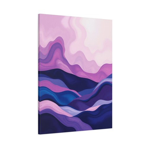 Abstract Minimalist landscape rolling hills print Matte Canvas, Stretched, 1.25" - Picture 19 of 25