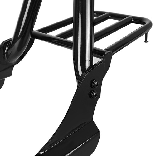 Detachable Backrest Sissy Bar Luggage Rack For Shadow VLX 600 VT600C 1999-2008 - Picture 10 of 12