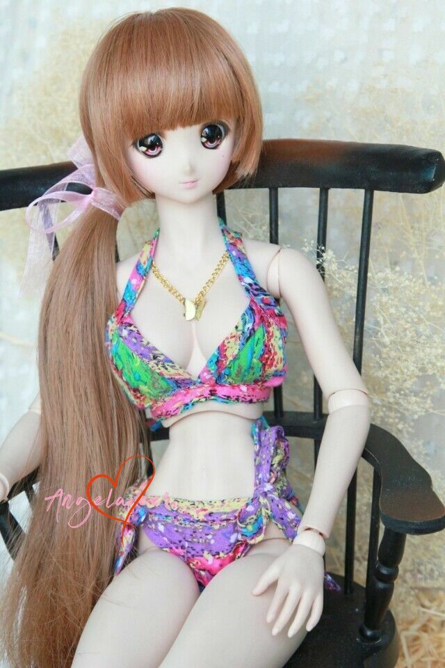 WY896 BJD 1/4 ドール　衣装 ビキニ 3点セット　衣装のみ BJDドール用衣装 下着セット sexy セクシー⭐️チューブトップ+