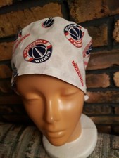 WASHINGTON WIZARDS Handmade SURGICAL SCRUB CAPS