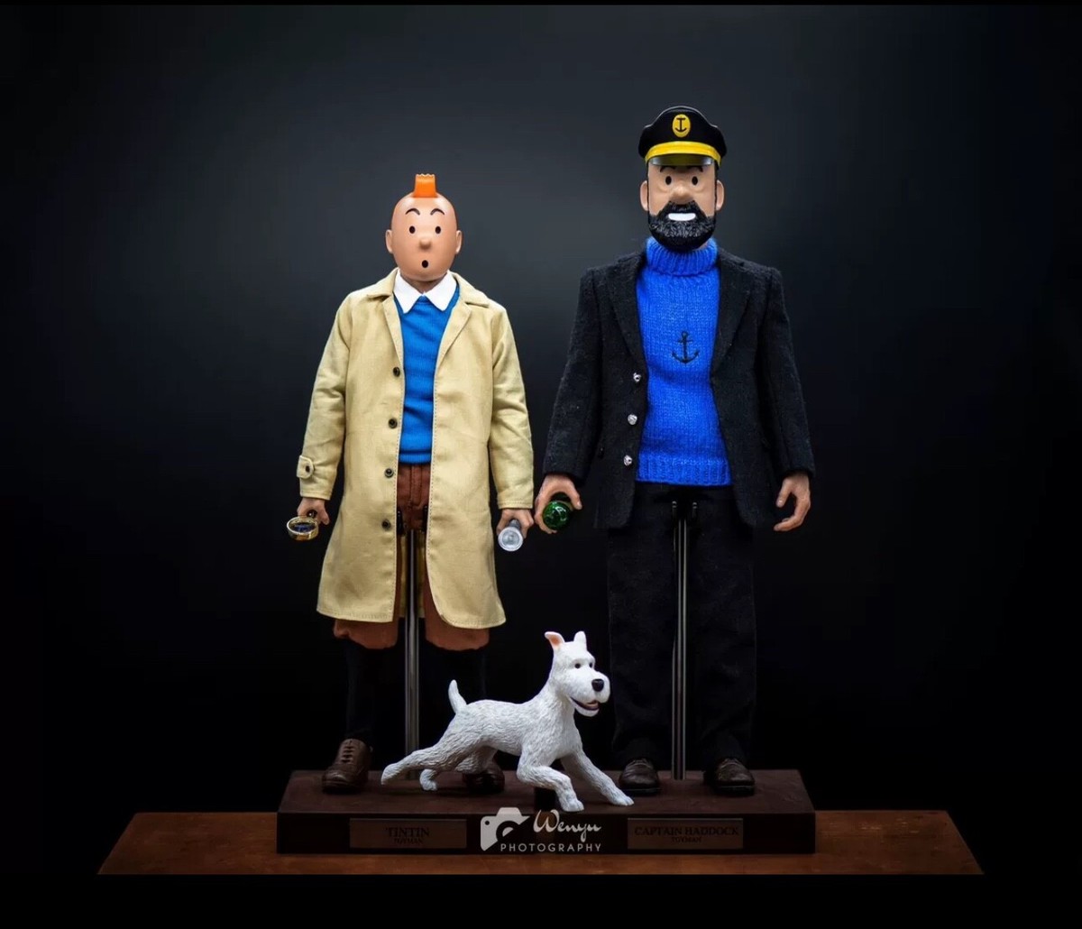 Tintin & Captain Haddock (Set) - By: ToyMan [1:6 scale] RARE | eBay