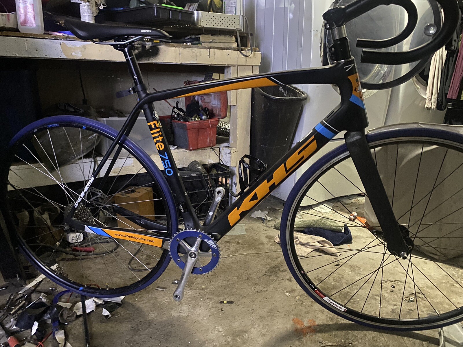 Khs Flight 750 カーボンファイバーロードバイクフレーム eBay