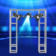 3Packs DJ Light Stand Truss Straight Square Box Outdoor Truss Stage Segment Tent