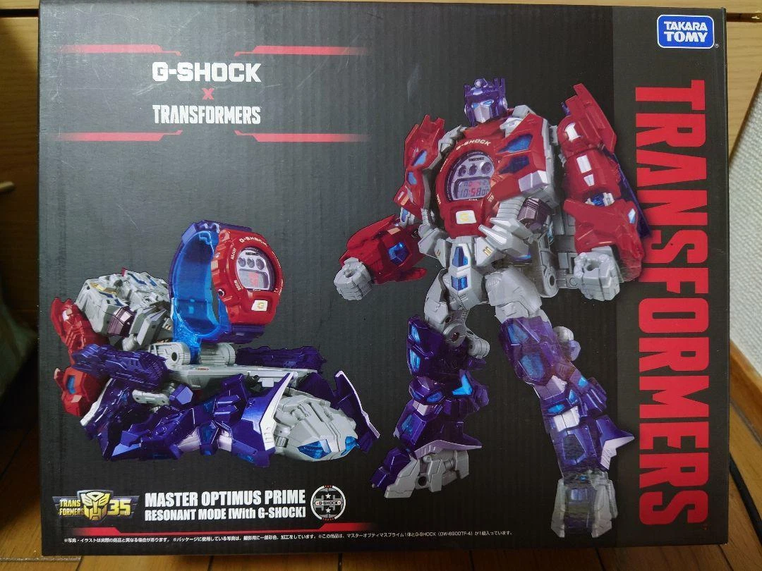 G-SHOCK set】G-SHOCK × TRANSFORMERS Master Optimus Prime Resonant