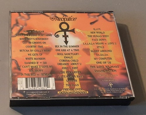 PRINCE - EMANZIPATION - 1996 UK 3 DISC CD ALBUM IN FATBOX (k) - Bild 2 von 2