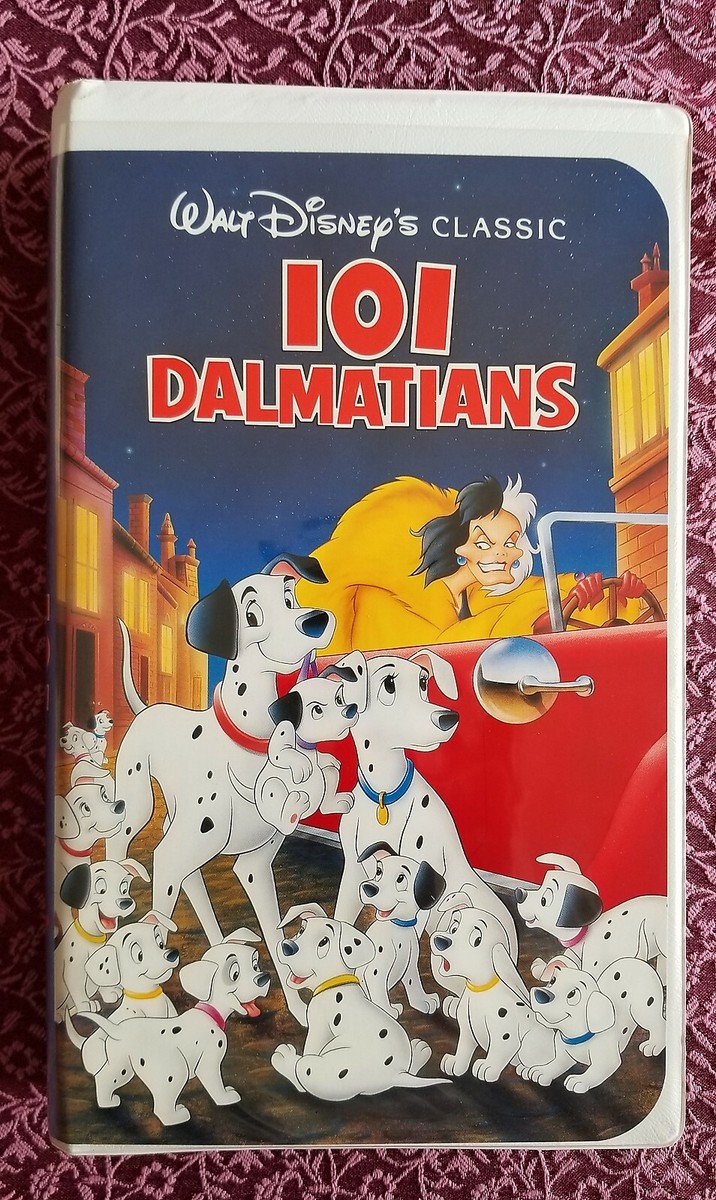 101 dalmatians black diamond vhs 1263