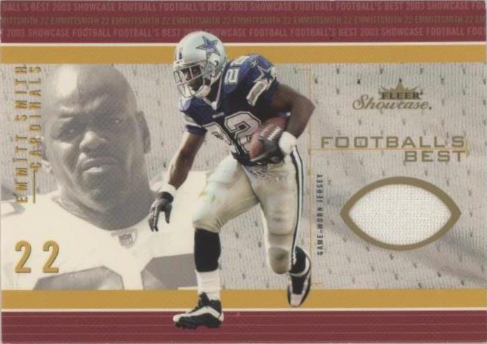 2003 Fleer Showcase Emmitt Smith #FB-ES - 1 of 2