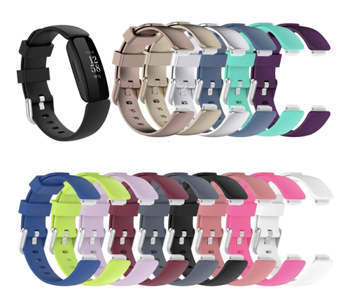 Watch Strap For Fitbit Inspire / 2 /  HR Ace 2 Silicone WristBand Sports Band - Picture 1 of 49